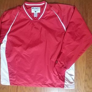 Champion Pullover Windbreaker Runner Red XL Men